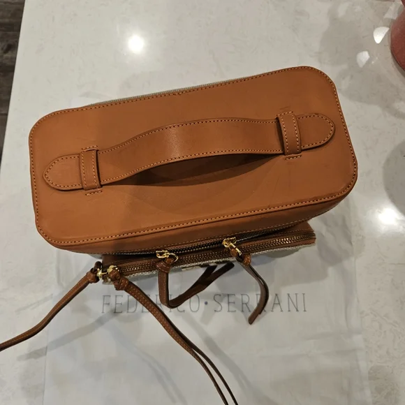 BN Leather Canvas Bag